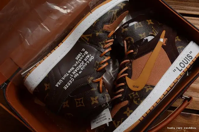 Rep Husky Air AJ1 Jordan AQ0818-158 1 x Off-Louis OW 0506